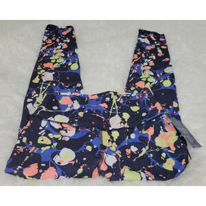 Champion Womens Medium Dark Marble Soft Touch 7/8 Length Athletic Leggings NWT